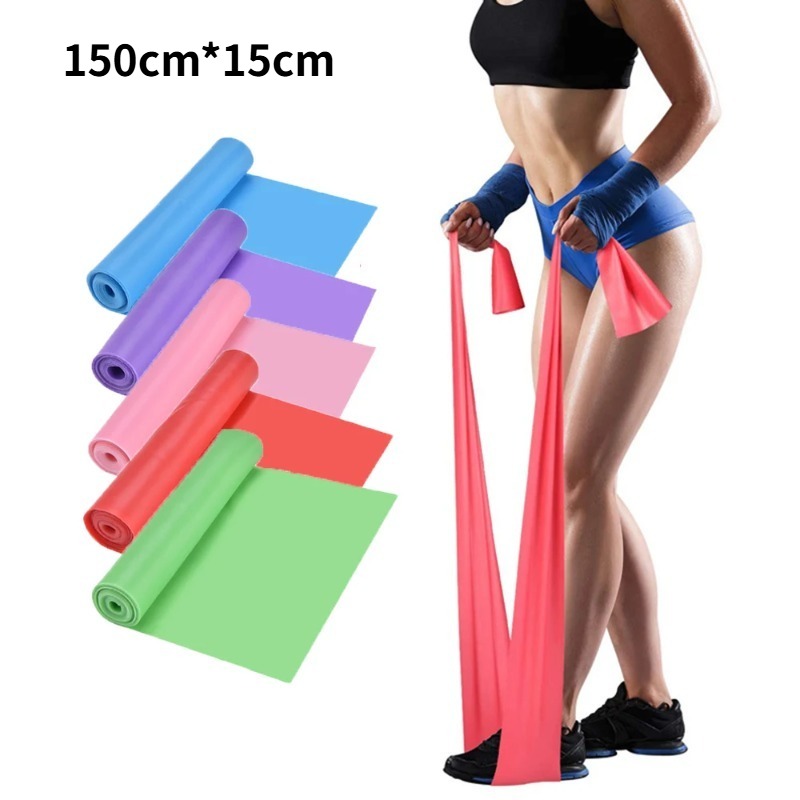 천연 라텍스 저항 밴드, 요가 필라테스 홈짐 피트니스  - Pilates Bar Kit With Resistance Bands 리뷰 및 가격