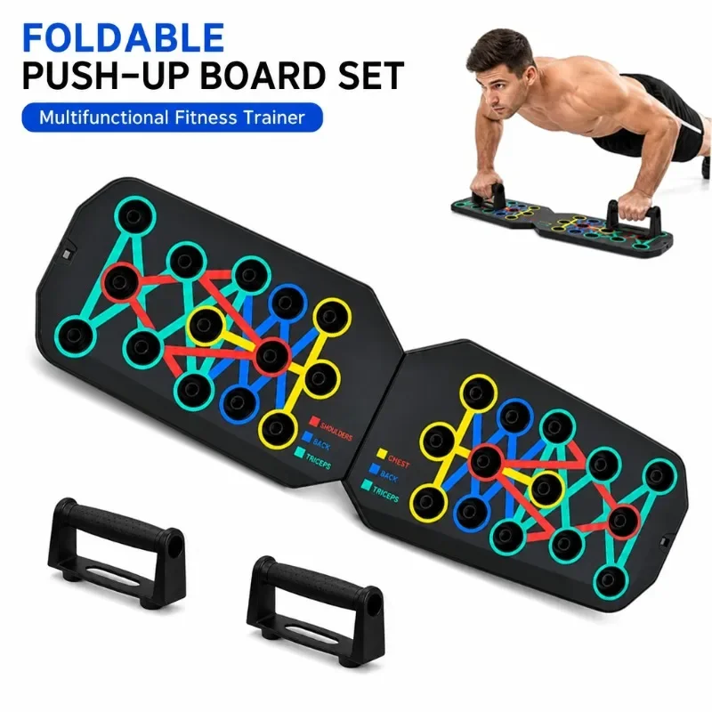휴대용 다기능 푸쉬업 바 세트 접이식 피트니스 장비 가 - Push Up Board Foldable Multi Function 리뷰 및 가격