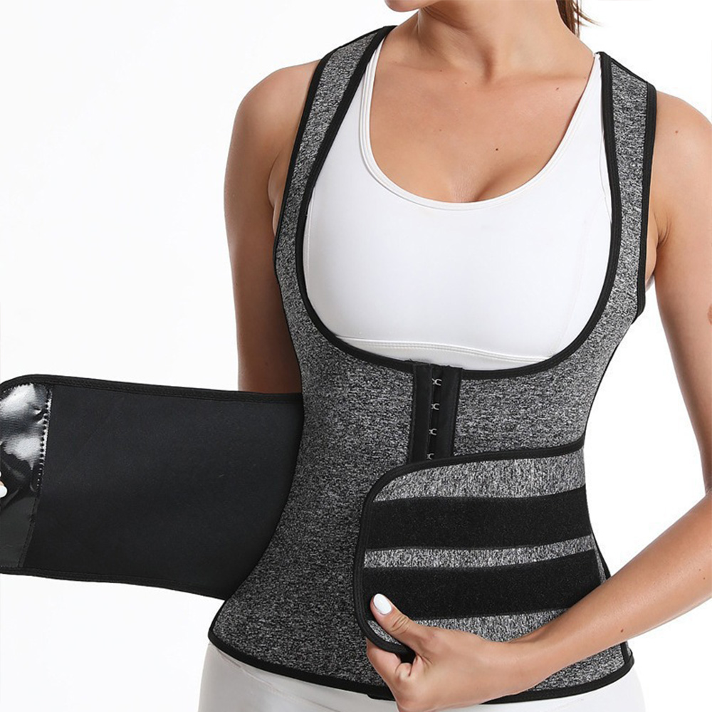 여성용 네오프렌 허리 트레이너 사우나 탑, 무게추 감량 - Sweat Waist Trainer Belt Neoprene 리뷰 및 가격
