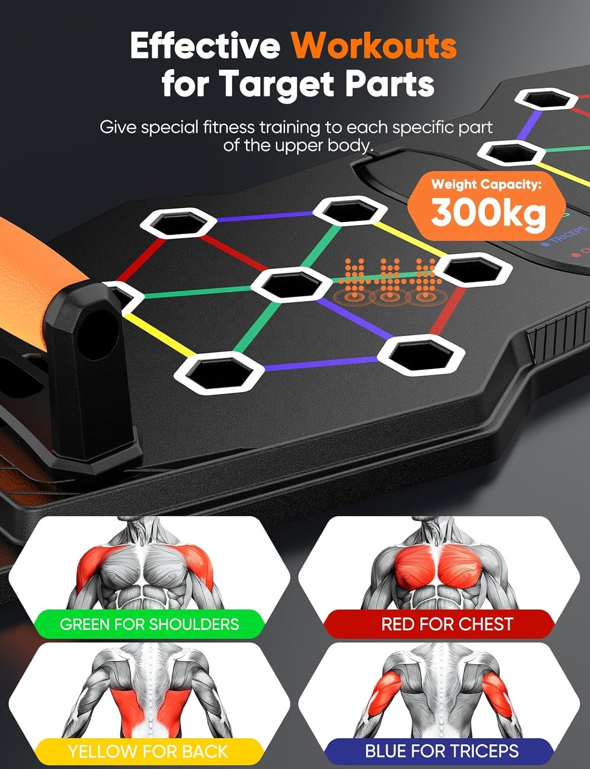 다기능 헬스장용 접이식 피트니스 푸쉬업 보드 세트, 필 - Pilates Bar Kit With Resistance Bands 리뷰 및 가격