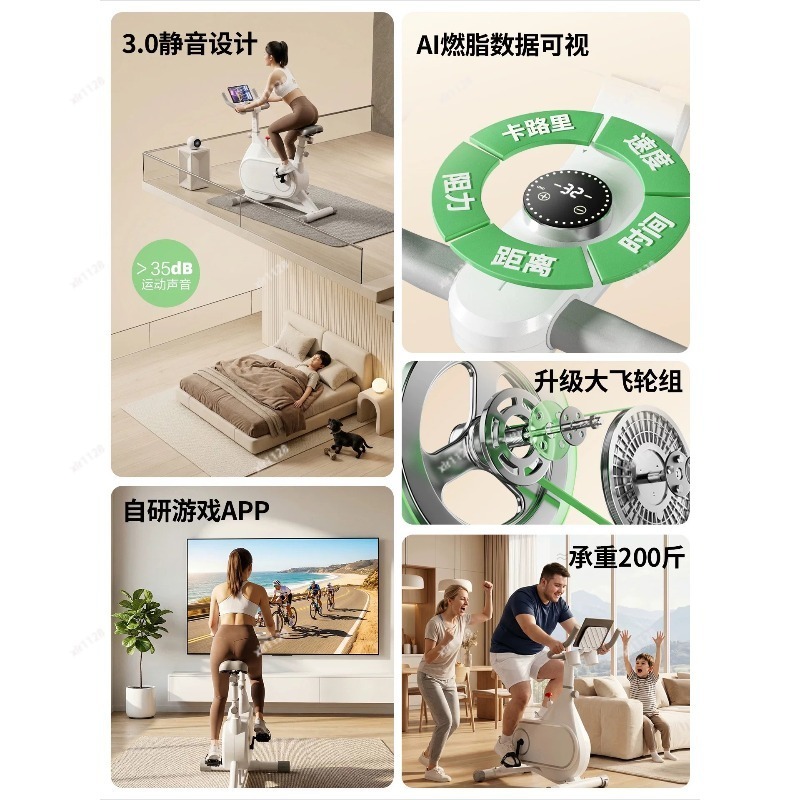 무소음 자기 저항 스피닝 바이크, 가정용 실내 운동 사 - Exercise Bike Magnetic Resistance 리뷰 및 가격