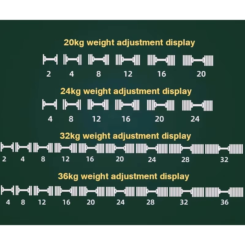 YTYIN 40kg 조절 가능한 덤벨 세트 철제 웨이트 - Adjustable Dumbbell Pair 40Kg 리뷰 및 가격