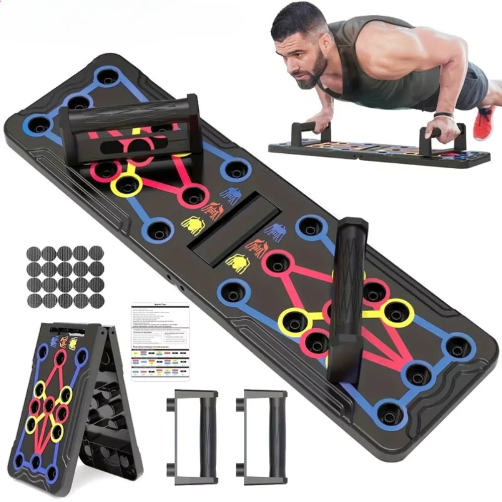 손잡이가 있는 휴대용 다기능 푸시업 보드 세트 가슴,  - Push Up Board Foldable Multi Function 리뷰 및 가격