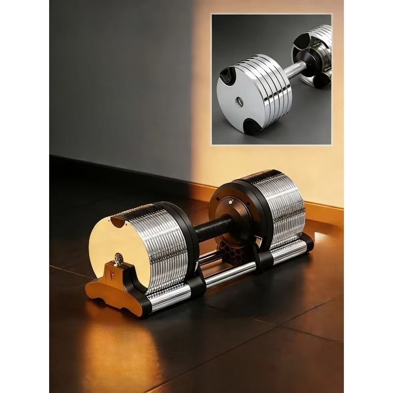 퀵 릴리즈 32kg 70lb 주철 스틸 고무 코팅 페인 - Adjustable Dumbbell Pair 40Kg 리뷰 및 가격