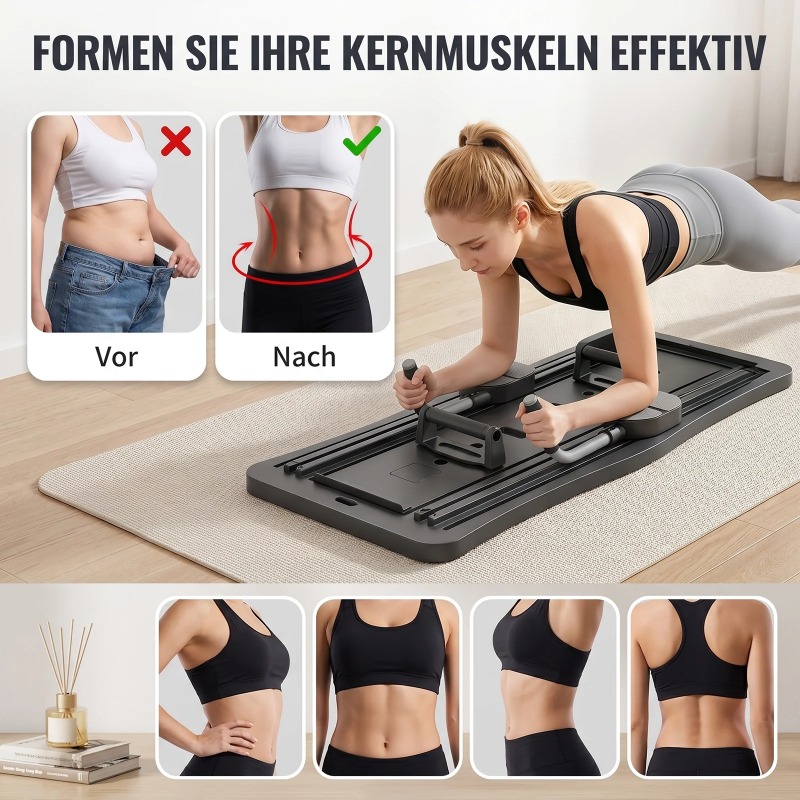 접이식 다기능 홈 운동 보드, 저항 밴드가 포함된 휴대 - Push Up Board Foldable Multi Function 리뷰 및 가격